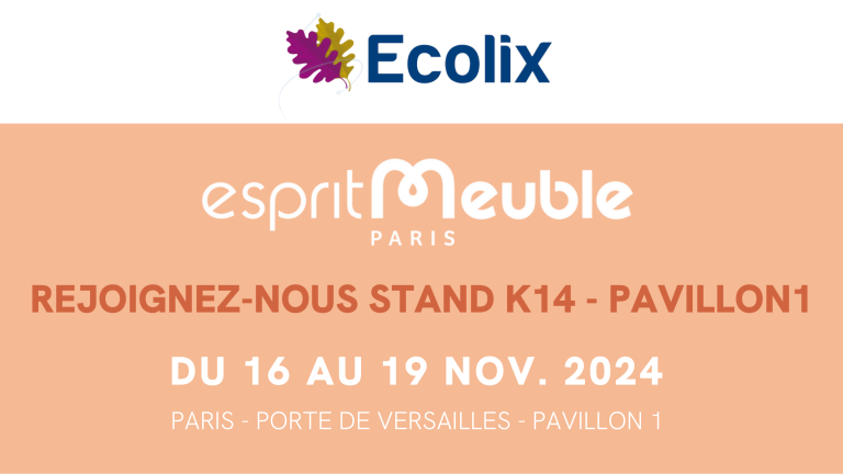 Rejoignez-nous à l'édition 2024 du salon Esprit Meuble.